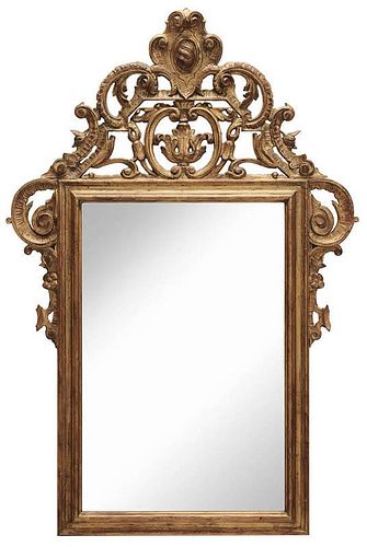 Italian Baroque Style Carved and Gilt