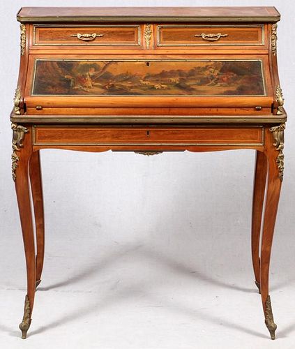 VERNIS MARTIN STYLE FRENCH LADY'S DESK 19TH C.