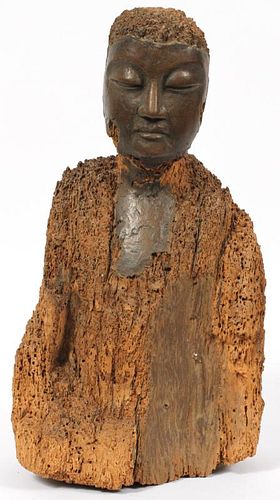 CHINESE CARVED WOOD SCULPTURE ANTIQUE