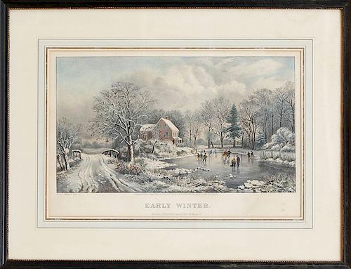 Currier & Ives, Publishers: Early Winter