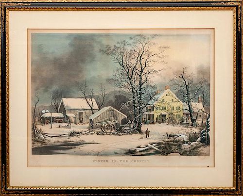 Currier & Ives, Publishers: Winter in the Country: A Cold Morning