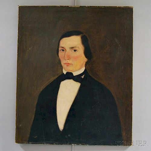 American School, 19th Century       Portrait of a Gentleman