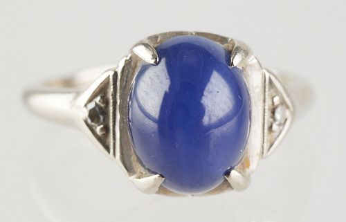 Vintage 14K Star Sapphire Ring