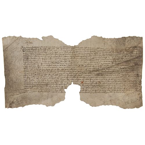 King Edward IV Document Signed