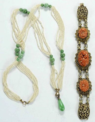 Group of Bracelet and Necklace