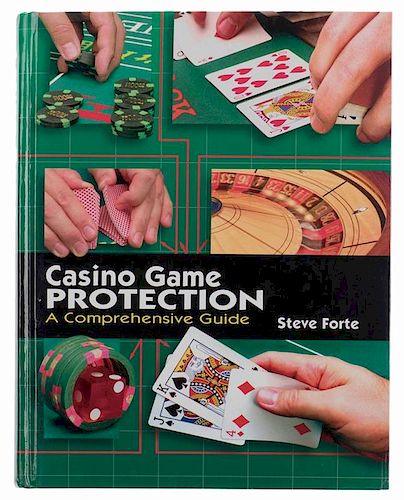 Forte, Steve. Casino Game Protection. Las Vegas: SLF, 2004. First edition. Pictorial case wrapped hardcovers. Signed by the author on title page. Illu