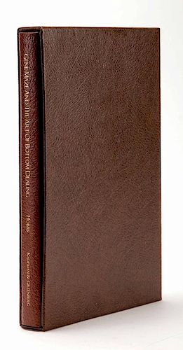 Hobbs, Stephen. Gene Maze and the Art of Bottom Dealing. Washington, D.C.: Kaufman & Greenberg, 1994. Brown leather stamped in gold with matching slip