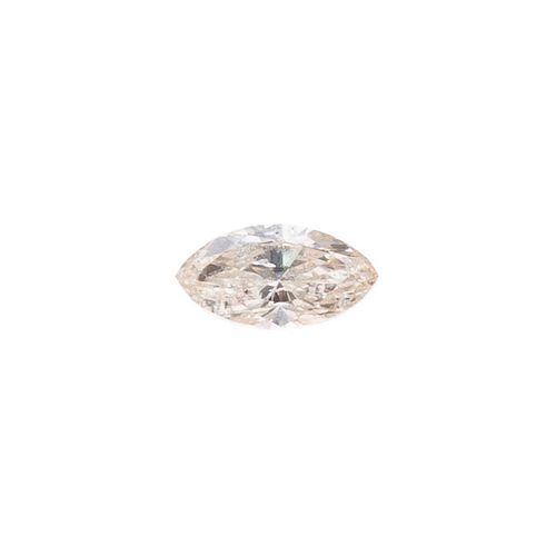 Diamante sin montar corte marquise ~0.18 ct.