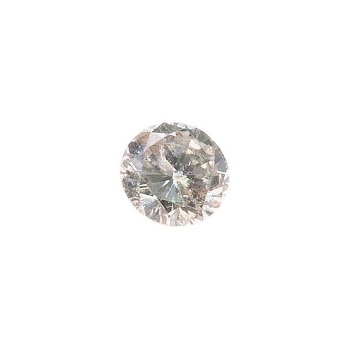 Diamante sin montar corte brillante calidad I3 ~0.19 ct.