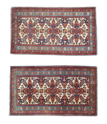 Pair of Rectangular Seychelles Carpets