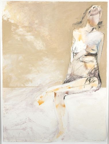 Manuel Neri Original Painting 'Juana Series V'