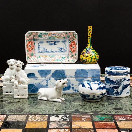 Group of Asian Porcelain Articles
