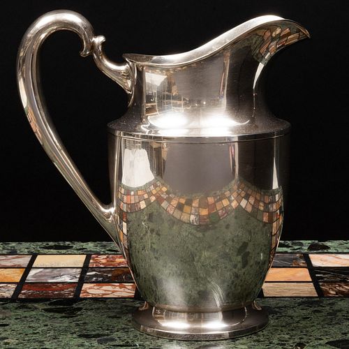 Wallace Silver Water Pitcher