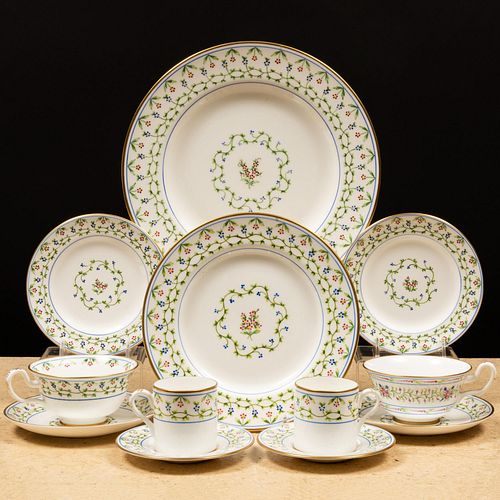 Le Tallec Porcelain Part Dinner Service for Tiffany & Co.