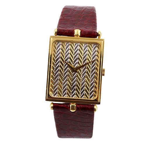 Geneve 18k Gold Quartz wrist watch