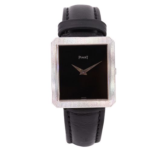 Piaget Protocole watch in white gold Ref: 9154 Circa 1960