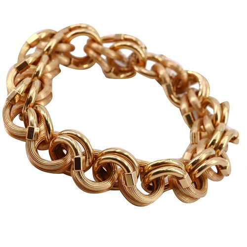 Italian 18k Gold Bracelet