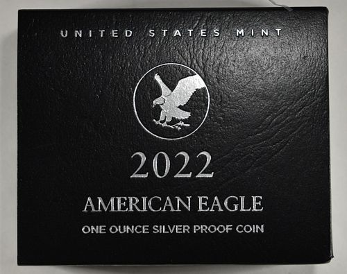 2022-S AMERICAN SILVER EAGLE PROOF IN OGP