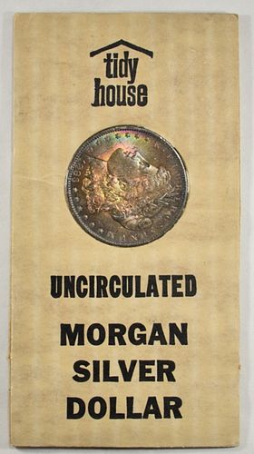 1883-O MORGAN DOLLAR IN TIDY HOUSE HOLDER
