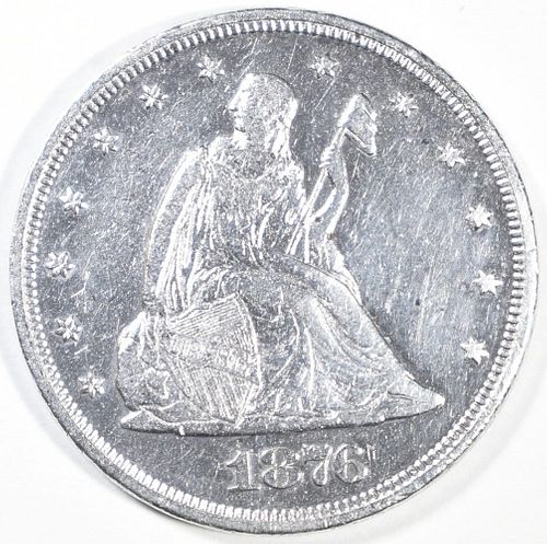 1876 20-CENT PIECE  CH AU