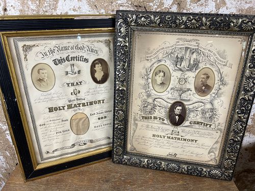 Pennsylvania Marriage Certificates