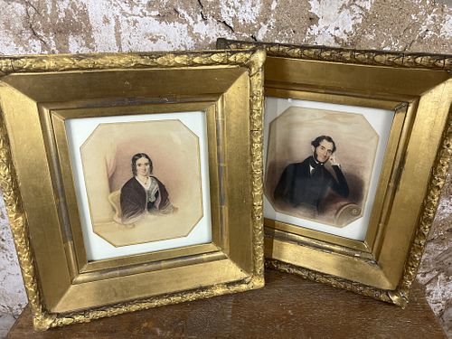 Pair of Victorian Portraits