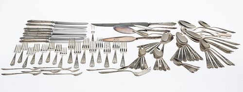 Whiting Sterling Silver Flatware Set