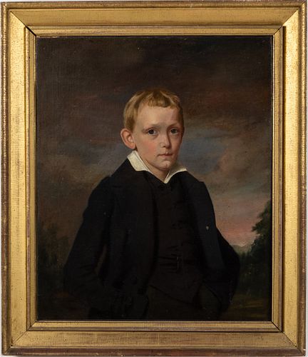 William Scarborough, Portrait of Hugh Charles, O/C
