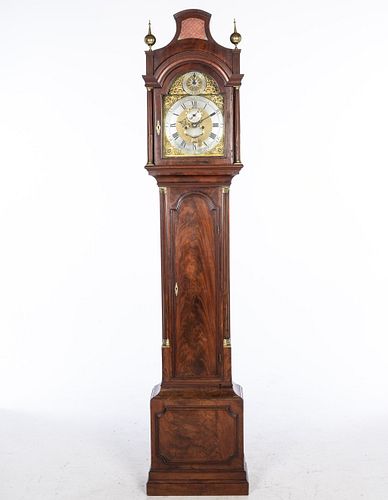 George III Tall Case Clock, Edward Muddle, 18th C