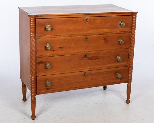 Federal Maple Chest of Drawers, c. 1810
