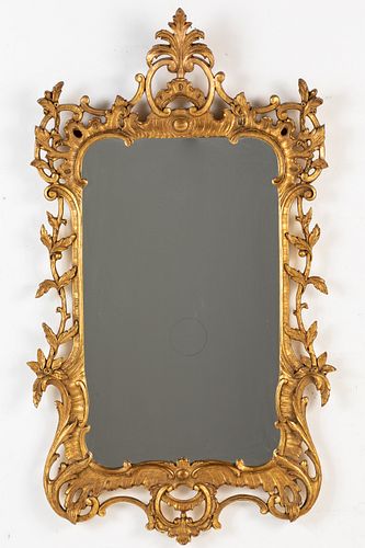 George III Style Giltwood Mirror, 20th C
