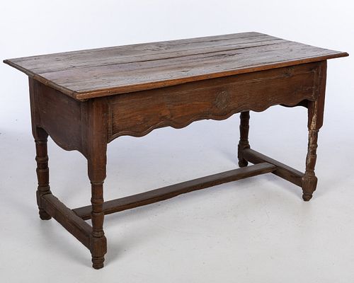 French Provincial Oak Dough Table, 18th Century