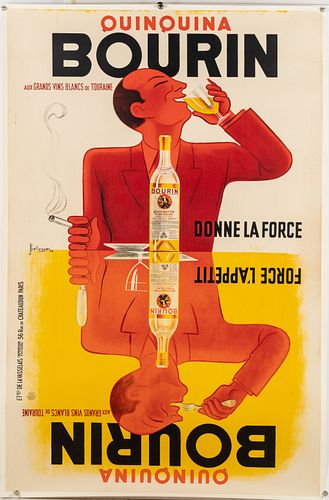 Pierre Bellenger, Quinquina Bourin Liquor, 1936