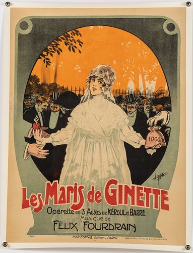 Clerice Freres, Les Maris de Ginette Opera, c. 1916