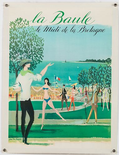 Jean-Denis Malcles, La Baule, c. 1940's-50's