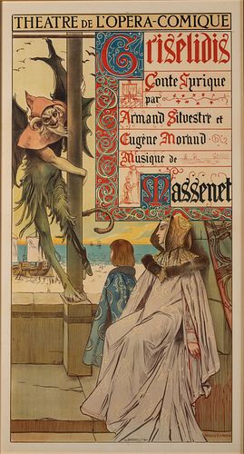 Francois Flameng (1856-1923) Vintage Opera Poster