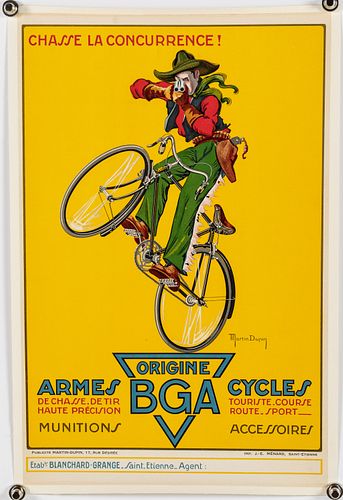Martin Dunin, Origine BGA, Armes and Cycle Poster