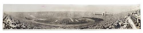 A 1932 Olympic Games Panoramic Photograph 80 x 16 inches.