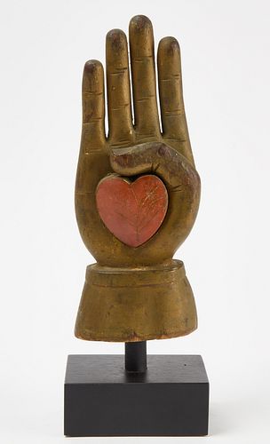 Heart-in-Hand Carving