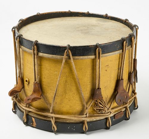 Drum in Mustard Paint - Manchester New Hampshire