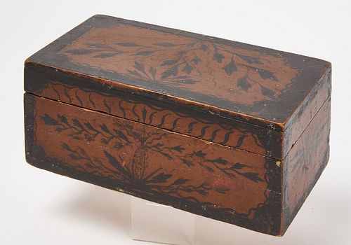Small Paint Decorated Box