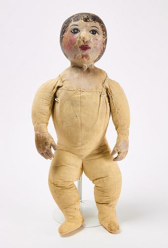 Large Doll with Painted Face