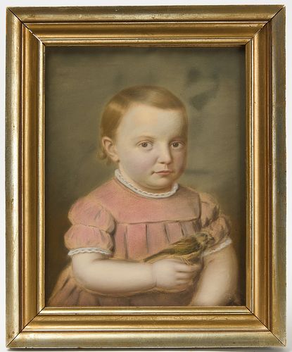 Portrait of a Child with Bird