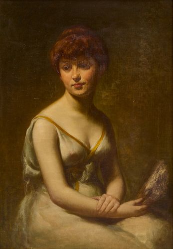 William Hart-Portrait of a Lady