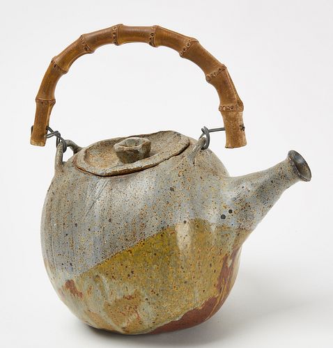 Takaezu Japanese Pottery Teapot