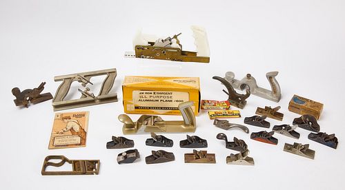 Twenty Six Woodworking Planes Small and Medium