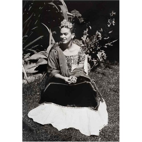LEO MATIZ, Frida, 1941 - México, Firmda por Alejandra Matiz al reverso, Fotograbado P.I.1, 35 x 27 cm, con sello.