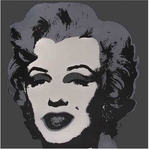 ANDY WARHOL, II.24: Marilyn Monroe,Con sello en la parte posterior, Serigrafía S/N, 91.4 x 91.4 cm