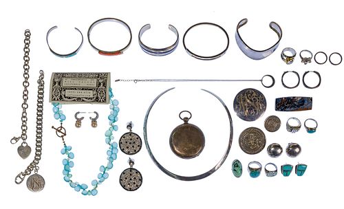 Tiffany & Co. and Sterling Silver Jewelry Assortment