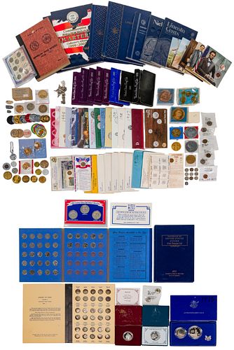 US Coin and Token Assortment